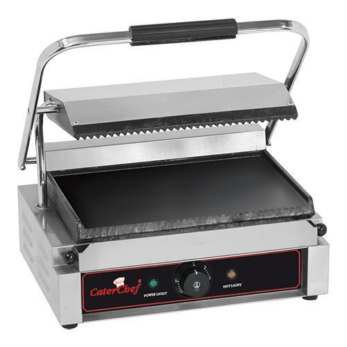 Contactgrill Solo-Grande (glad/gegroefd) | 2.2kW | voorzien, Zakelijke goederen, Horeca | Keukenapparatuur, Nieuw in verpakking