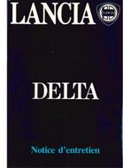 1984 LANCIA DELTA INSTRUCTIEBOEKJE FRANS, Autos : Divers, Modes d'emploi & Notices d'utilisation