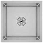 Handgemaakte Spoelbak RVS | Retour Deal | 40% Korting, Huis en Inrichting, Minder dan 50 cm, Verzenden, Nieuw, Minder dan 100 cm