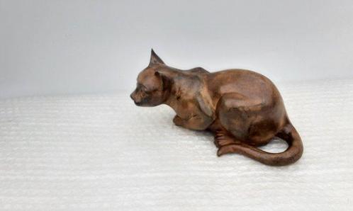 P. Chenet Foundry - Figuur - Grote  Kat - 23 cm - 2,6 kg -, Antiek en Kunst, Curiosa en Brocante