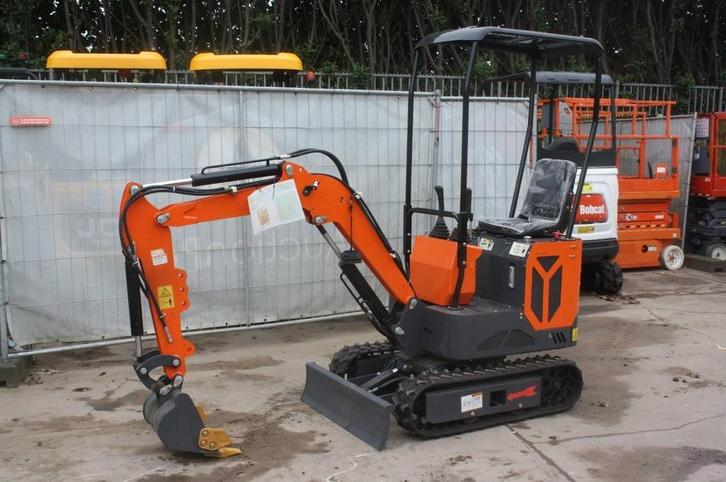 Veiling: Minigraver JPC XY-LY Diesel 8kW, Zakelijke goederen, Machines en Bouw | Kranen en Graafmachines, Ophalen