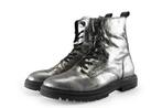 Nelson Veterboots in maat 38 Zilver | 5% korting, Kleding | Dames, Schoenen, Overige kleuren, Verzenden, Overige typen, Nelson