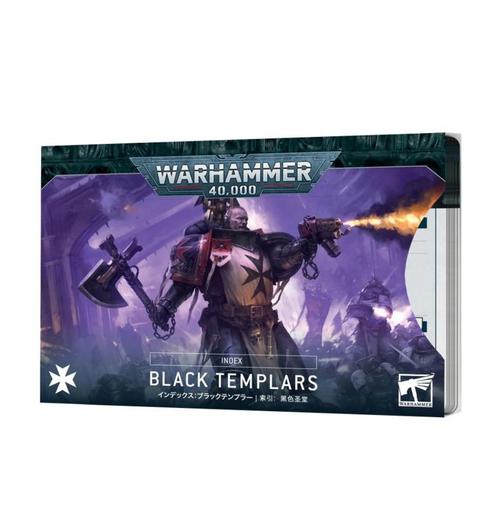 Index Black Templars (Warhammer 40.000 nieuw), Hobby & Loisirs créatifs, Wargaming, Enlèvement ou Envoi
