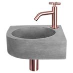 Fonteinset Differnz Cleo 31.5x31.5x10 cm Beton Donker Grijs, Doe-het-zelf en Bouw, Ophalen of Verzenden, Nieuw, Overige typen