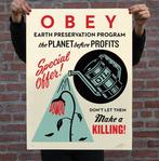 Shepard Fairey (OBEY) (1970) - Earth Preservation
