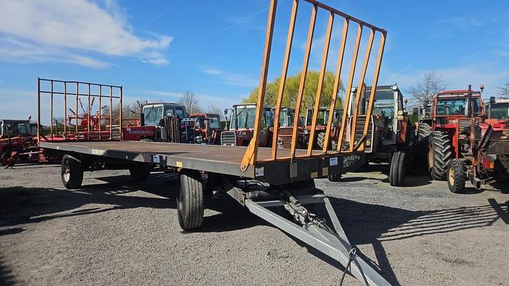 strowagen - platte wagen 9m, Zakelijke goederen, Landbouw | Werktuigen, Akkerbouw, Bollenteelt, Fruitteelt, Serretuinbouw, Veehouderij