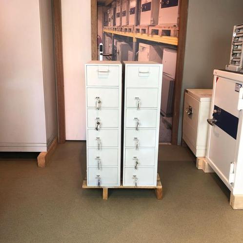 Gebruikte inbraakwerende vakkenunits KL6, Huis en Inrichting, Brandblussers en Brandkasten, Gebruikt, Verzenden