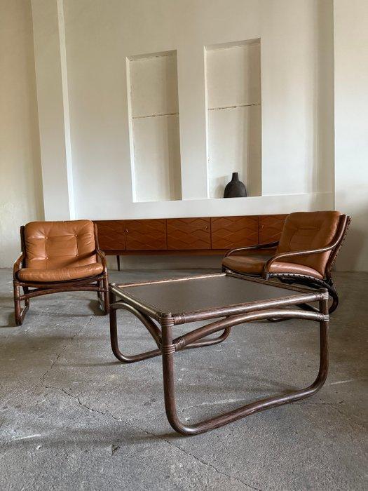 IKEA - Table basse - Baden - Verre opaque, Antiek en Kunst, Antiek | Meubels | Stoelen en Sofa's