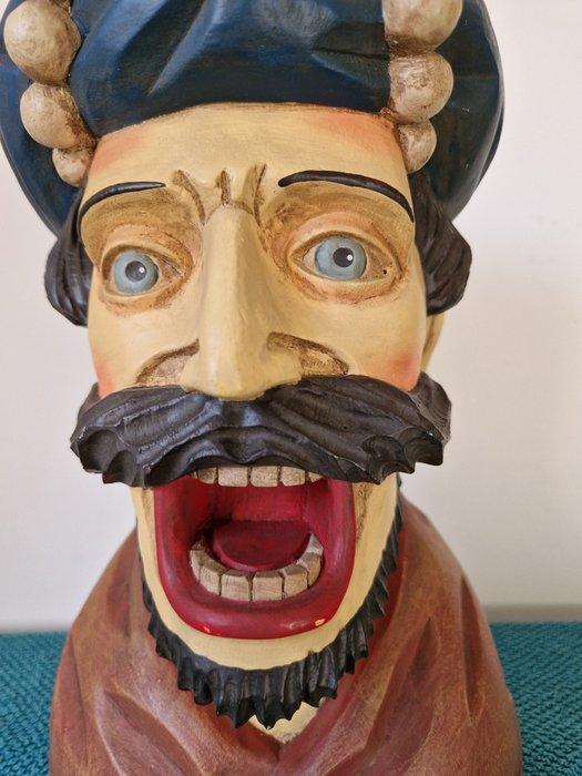 sculptuur, GIGA GAPER, DYNN ADRO , Handgeschilderd - 31 cm -, Antiquités & Art, Curiosités & Brocante