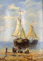 Herbert (XIX) - Scène Marine, Antiek en Kunst