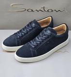 Santoni - Sneakers - Maat: EU 43 - Nieuw met tags, Kleding | Heren, Schoenen, Nieuw