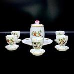 Herend - Magnificent Set of Egg Cups and Mustard/Creme Pot -