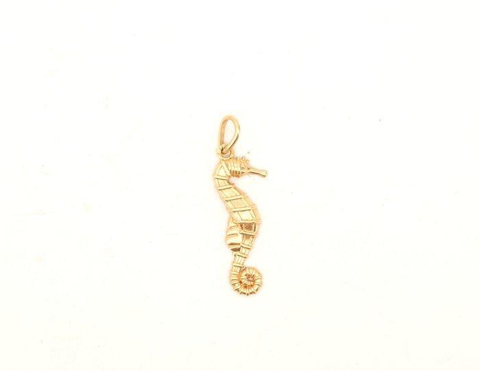 Hanger - 19.2 kt. Geel goud - Zeepaardje, Handtassen en Accessoires, Antieke sieraden