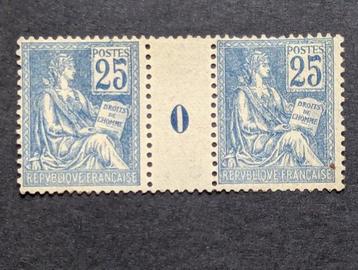 Frankrijk 1900 - Mouchon type I 25c. blauw in Millésime 0 -