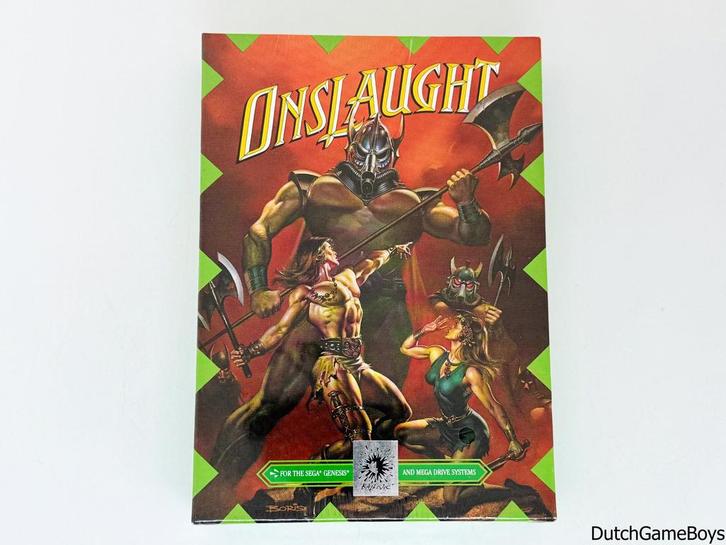 Sega Megadrive / Genesis - Onslaught - New & Sealed, Games en Spelcomputers, Games | Sega, Gebruikt, Verzenden