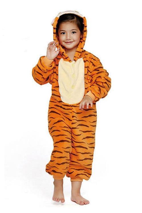 Onesie Tijger Pak Kostuum Oranje 86-92 Tijgertje Tijgerpakje, Kinderen en Baby's, Carnavalskleding en Verkleedspullen, Nieuw, Ophalen of Verzenden