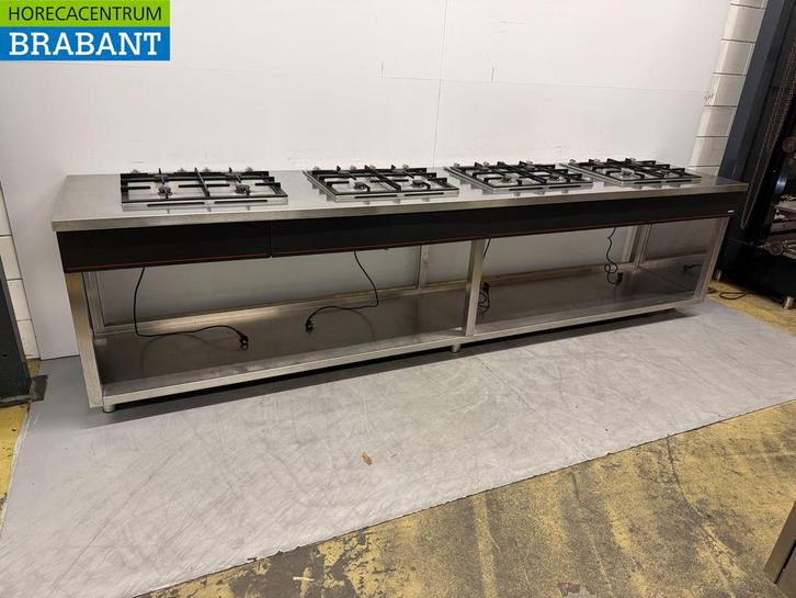 Plaque de cuisson à gaz Atag 4 x 4 en acier inoxydable 340, Articles professionnels, Horeca | Autre, Envoi