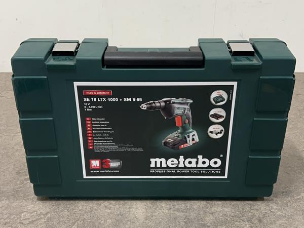 Veiling - Metabo gipsschroefmachine SE 18 LTX 4000 18V, Doe-het-zelf en Bouw, Gereedschap | Overige machines