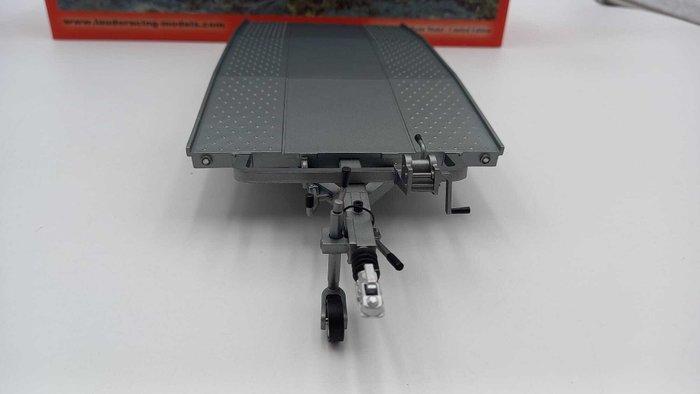 Laudoracing 1:18 - Modelauto - Trailer Ellebi LBA 1950 -, Hobby en Vrije tijd, Modelauto's | 1:5 tot 1:12