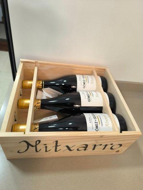 2021 Gómez de Segura Mitxarro - Rioja - 3 Flessen (0.75, Verzamelen, Wijnen