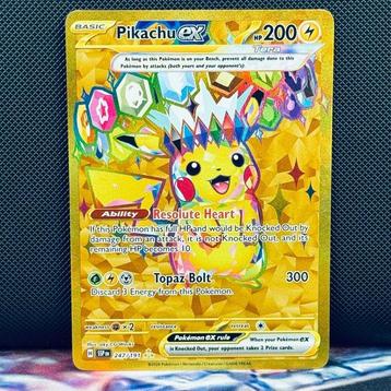 Pokémon Card - Pikachu ex #247 - Pokémon beschikbaar voor biedingen