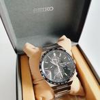 Seiko - WORLD TIME SOLAR - Zonder Minimumprijs - V195-OAE0 -, Handtassen en Accessoires, Horloges | Antiek