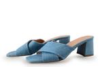 Manfield Muiltjes in maat 41 Blauw | 5% extra korting, Manfield, Gedragen, Verzenden, Blauw