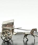 No reserve-Handgemaakte antieke Hollands zilveren miniatuur, Antiek en Kunst