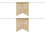 Stoeldecoratie Bride Groom 2st, Verzenden, Nieuw