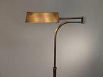 Vloerlamp om te lezen - In hoogte verstelbaar - Messing -