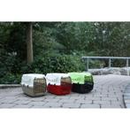 Transportbox expedion m.kunst. 45x30x30cm, taupe-crème -, Nieuw