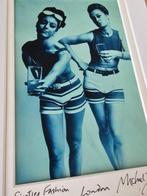 Michael Joseph (1941-) - Brazen Brunettes, Stripey Shorts —