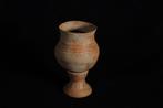 Bactrian Aardewerk cup / beaker, 12 x 7,5 cm, Verzamelen