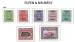 België 1920 - Volledig geheel Belgische bezetting van Eupen, Postzegels en Munten, Postzegels | Europa | België, Gestempeld