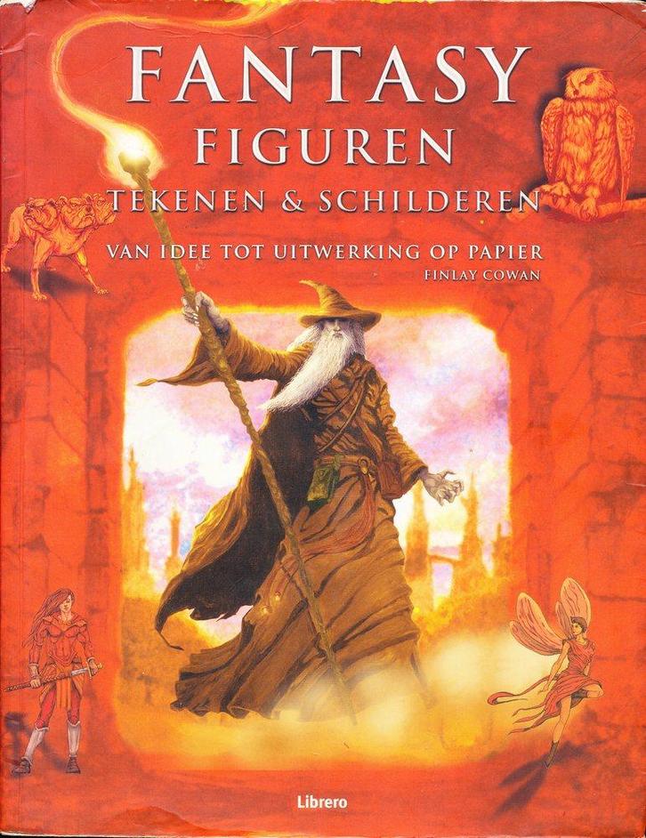 Fantasy Figuren Tekenen &amp; Schilderen, Boeken, Schoolboeken, Verzenden