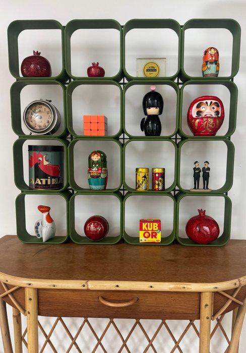 Plank - Plastic - Panelen, modulaire schappen, space age, Antiek en Kunst, Kunst | Designobjecten
