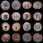 Romeinse Rijk. Lot comprising eight (8) coins: III-IV, Postzegels en Munten