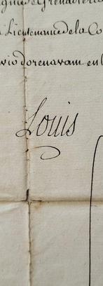 France - Lettre - Lettre Nomination Militaire LOUIS XV -, Nieuw