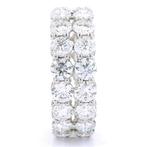 Zonder Minimumprijs - Ring Platina - 7.00ct. tw. Diamant, Nieuw