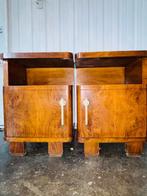 Nachtkastje (2) - Hout - Art deco, Antiek en Kunst