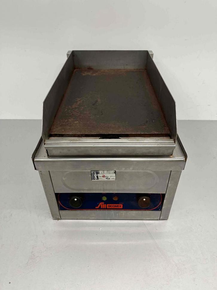 Planche à griller Sicomex en acier inoxydable 40 cm 380V, Zakelijke goederen, Horeca | Overige, Verzenden