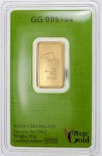 10 gram - Goud .999 - Verzegeld en met certificaat, Postzegels en Munten