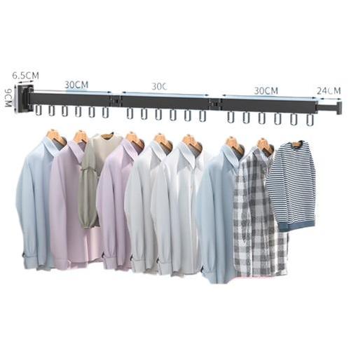 Droogrek Hangend - Balkon Uitklapbaar - Zwart, Verzamelen, Overige Verzamelen, Verzenden