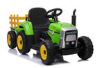 Elektrisch bestuurbare tractor met aanhanger en afstandbe..., Enfants & Bébés, Jouets | Extérieur | Véhicules à batterie, Ophalen of Verzenden