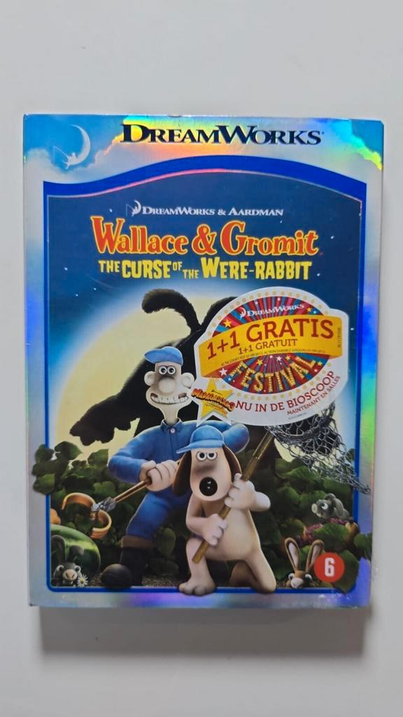 WALLACE & GROMIT THE CURSE OF THE WERE-RABBIT (IN SEAL), Cd's en Dvd's, Dvd's | Overige Dvd's, Gebruikt