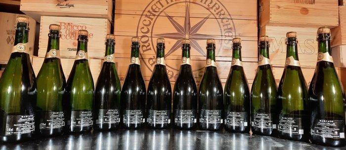 Marcato, Lessini Durello 60 mesi Brut - Veneto - 12 Flessen, Verzamelen, Wijnen