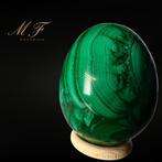 Œuf en Malachite naturelle du Congo de la plus haute qualité, Verzamelen