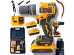 Veiling - Boormachine Met 2x 24V Accu - 2100r/Min - 10MM -, Doe-het-zelf en Bouw, Gereedschap | Boormachines, Nieuw