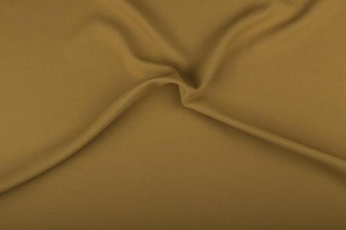 Terlenka camel bruin - Polyester stof 10m op rol - ACTIE, Hobby en Vrije tijd, Stoffen en Lappen, Verzenden