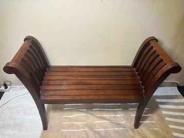 Établi - Banc vintage en bois avec un design artisanal beschikbaar voor biedingen